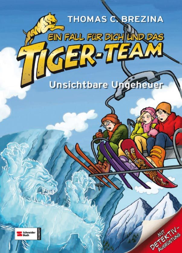 Unsichtbare Ungeheuer (Ein Fall für dich und das Tiger-Team, Bd. 8, Thomas C. Brezina) © Schneiderbuch Verlag / Egmont Verlagsgesellschaft